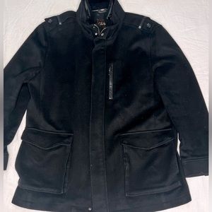 Cole Haan Classic Car Coat.